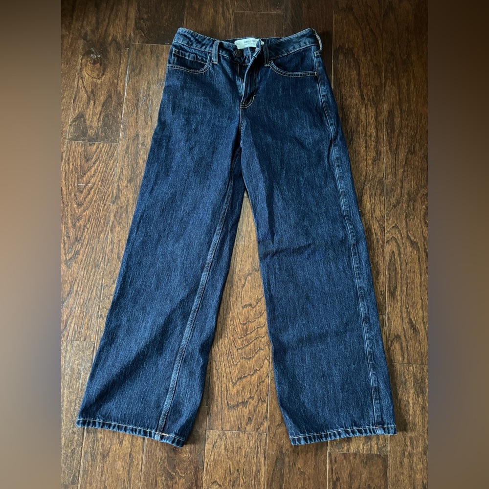 Hollister High-Rise Baggy Jeans - Dark Wash